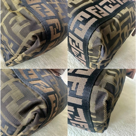 FENDI Zucca Pattern Cloth HandBag - Picture 5 of 16